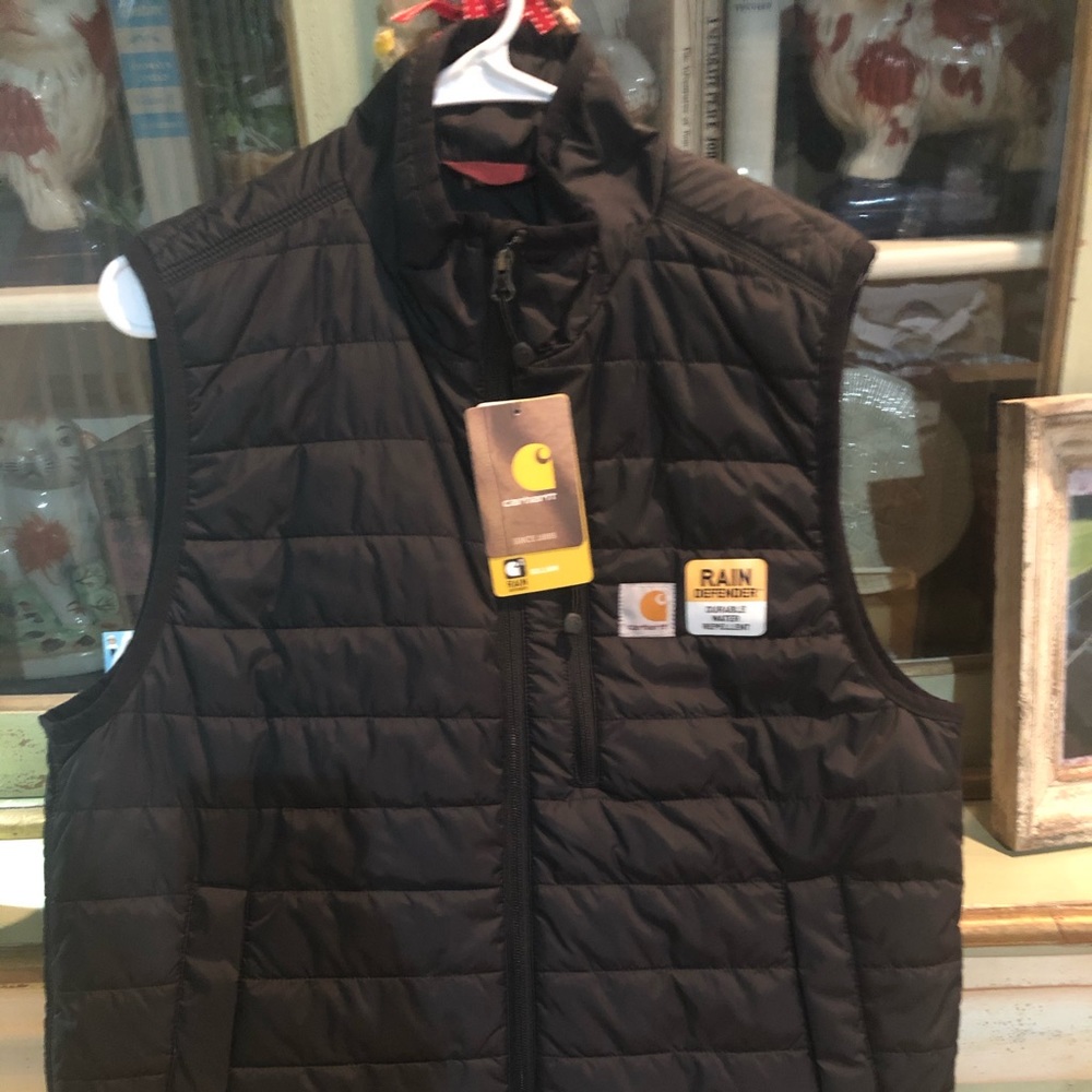 Carhartt men’s puffer vest medium rain defender